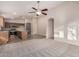 Kitchen with island and stainless steel appliances at 3257 W Five Mile Peak Dr, San Tan Valley, AZ 85144