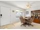 Casual dining area with table and chairs near the entry at 3270 S Goldfield Rd # 514, Apache Junction, AZ 85119