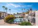 Landscaped water feature with a small waterfall at 3270 S Goldfield Rd # 514, Apache Junction, AZ 85119