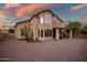 Two-story house with desert landscaping at 339 E Horseshoe Ave, Gilbert, AZ 85296