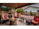 Outdoor patio featuring fire pit and grill at 339 E Horseshoe Ave, Gilbert, AZ 85296