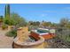 Enjoy a relaxing hot tub with stunning views at 37018 N Tree Lined Trl, Carefree, AZ 85377