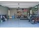 Spacious garage with storage and room for bikes at 416 N 110Th Ave, Avondale, AZ 85323