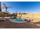 Landscaped backyard with a refreshing pool at 4250 E Towne Ln, Gilbert, AZ 85234