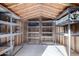 Interior of a well-organized storage shed at 4250 E Towne Ln, Gilbert, AZ 85234