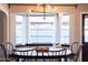 Bright dining area with bay window and seating at 45 E Woodward Dr, Phoenix, AZ 85004