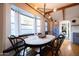 Dining area with bay window and seating for four at 45 E Woodward Dr, Phoenix, AZ 85004