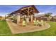 Relaxing outdoor gazebo with seating at 5715 S Winchester --, Mesa, AZ 85212