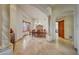 Formal dining room features hardwood floors and a built-in hutch at 9624 N Copper Ridge Trl, Fountain Hills, AZ 85268