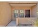 Private condo entry with dark brown door at 1245 W 1St St # 103, Tempe, AZ 85281