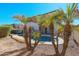 View of the pool and surrounding landscape at 16370 W Adams St, Goodyear, AZ 85338