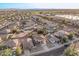 Aerial view of the house and surrounding neighborhood, showing its location at 16765 W Hadley St, Goodyear, AZ 85338