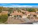 Aerial view showcasing house and desert landscaping at 17014 E De Anza Dr, Fountain Hills, AZ 85268