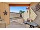 Private patio with brick pavers and seating area at 17243 N 16Th St # 1, Phoenix, AZ 85022