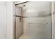 Clean shower with tiled walls and glass enclosure at 17243 N 16Th St # 1, Phoenix, AZ 85022