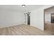 Simple dining room with light wood flooring at 17635 N Buntline Dr, Sun City West, AZ 85375