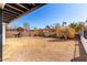 Spacious backyard, with room for entertaining and recreation, awaits its next owner at 1839 E Indigo St, Mesa, AZ 85203