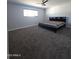 Large bedroom with plush carpet and a ceiling fan at 1839 E Indigo St, Mesa, AZ 85203