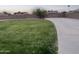 Large backyard with grassy area and concrete at 19002 N 47Th Dr, Glendale, AZ 85308