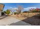 Spacious backyard with gravel and a small patio at 19819 N 6Th Dr, Phoenix, AZ 85027