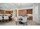 Charming breakfast nook with built-in cabinetry and window seating at 211 E Desert Wind Dr, Phoenix, AZ 85048