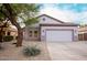 One story house with a two car garage and desert landscaping at 2304 S Abbey --, Mesa, AZ 85209