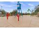 Community fitness area with outdoor exercise equipment at 2410 W Aloe Vera Dr, Phoenix, AZ 85085