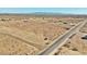 Aerial view of vacant lot with road access at 2693 S 357Th Dr, Tonopah, AZ 85354