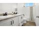 Bathroom with double vanity and shower/tub combo at 2693 S 357Th Dr, Tonopah, AZ 85354