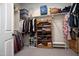 Large walk-in closet with plenty of shelving at 27028 W Oraibi Dr, Buckeye, AZ 85396