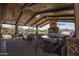 Relaxing outdoor bar with mountain views at 27028 W Oraibi Dr, Buckeye, AZ 85396