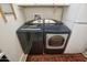 Dark gray Whirlpool washer and dryer set at 27028 W Oraibi Dr, Buckeye, AZ 85396