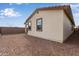 Home's side elevation and gravel yard at 31817 N 124Th Dr, Peoria, AZ 85383