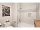 Bathroom featuring a bathtub and decorative tile at 34457 N Legend Trail Pkwy # 2008, Scottsdale, AZ 85262