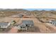 Aerial view showing a house, pool, and surrounding area at 3588 W New Life Ln, Queen Creek, AZ 85144