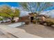 Charming one-story home with a two-car garage and neat landscaping at 3663 S Hassett --, Mesa, AZ 85212