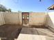 Small backyard with gate access at 3840 N 43Rd Ave # 48, Phoenix, AZ 85031