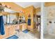 Bathroom features granite vanity, large shower, and tile flooring at 4202 S Cordia Ct, Gold Canyon, AZ 85118