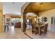 Open dining room with access to living room and kitchen at 4202 S Cordia Ct, Gold Canyon, AZ 85118