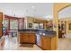 Kitchen features a large island with granite countertops at 4202 S Cordia Ct, Gold Canyon, AZ 85118