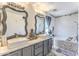 Clean bathroom with double vanity and large bathtub at 4711 E Silverwood Dr, Phoenix, AZ 85048