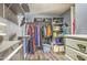 Large walk-in closet with ample shelving and hanging space at 4711 E Silverwood Dr, Phoenix, AZ 85048