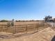 Large horse corral area with metal fencing at 52615 W Esch Trl, Maricopa, AZ 85139