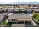 Aerial view of a home with backyard and neighborhood view at 5758 W Kowalsky Ln, Laveen, AZ 85339