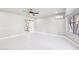 Bedroom with sliding barn door to ensuite bathroom at 6270 W Rose Garden Ln, Glendale, AZ 85308