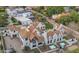 Aerial view of house, pool, and surrounding landscape at 6737 E Exeter Blvd, Scottsdale, AZ 85251