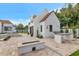 Outdoor kitchen and patio area with fire pit at 6737 E Exeter Blvd, Scottsdale, AZ 85251