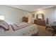 Cozy bedroom with carpet flooring and built-in dresser at 9346 W Glen Oaks N Cir, Sun City, AZ 85351