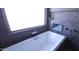 Relaxing bathroom with soaking tub and built in TV at 9750 E Radioactive Dr, Mesa, AZ 85212