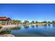 Lakeside gazebo with a scenic view of the community at 9750 E Radioactive Dr, Mesa, AZ 85212